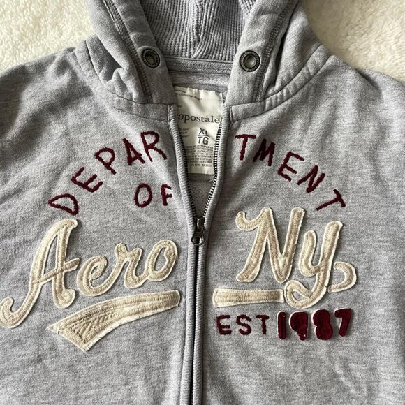Grey Aeropostale Hoodie - Picture 5 of 8